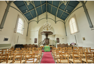Nieuwendammerkerk<br />Brede Kerkepad 8 Huidig interieur