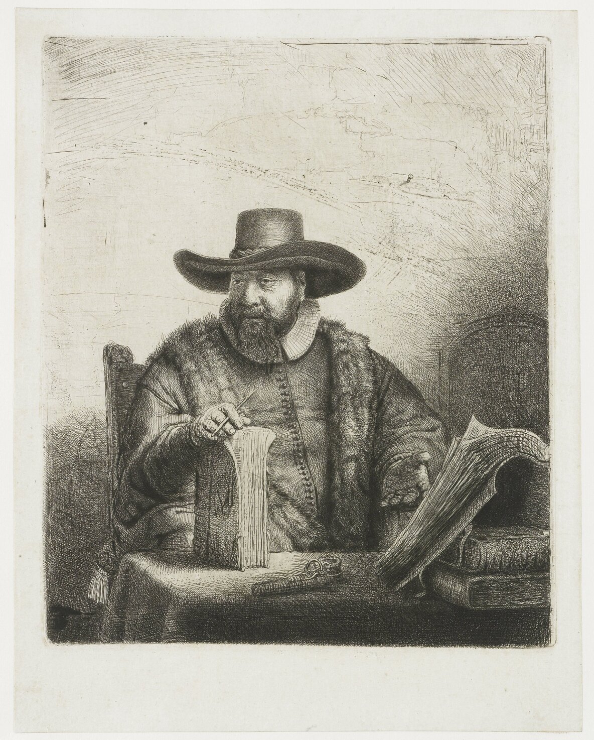 De predikant Cornelis Claesz. Anslo