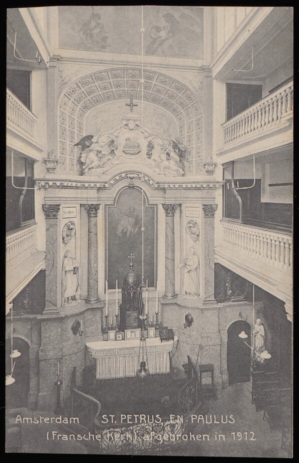 Interieur Franse Kerk
