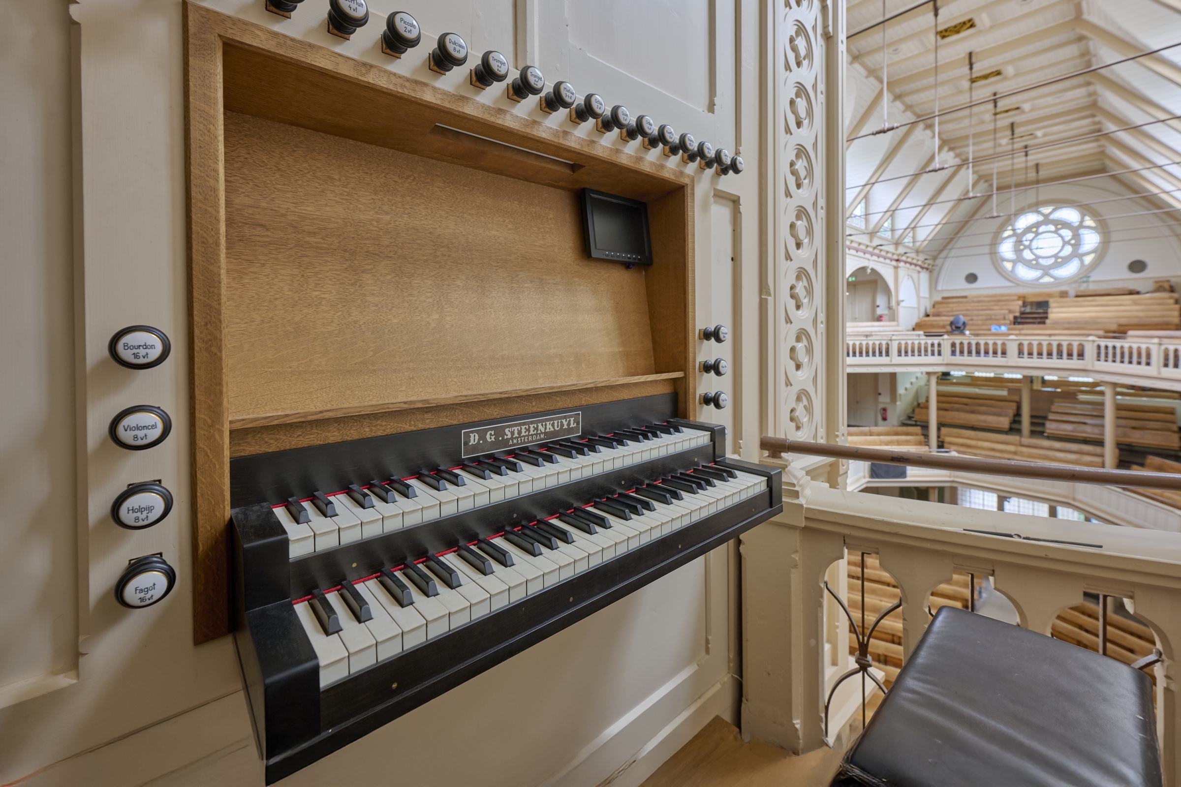 Steenkuyl orgel detail