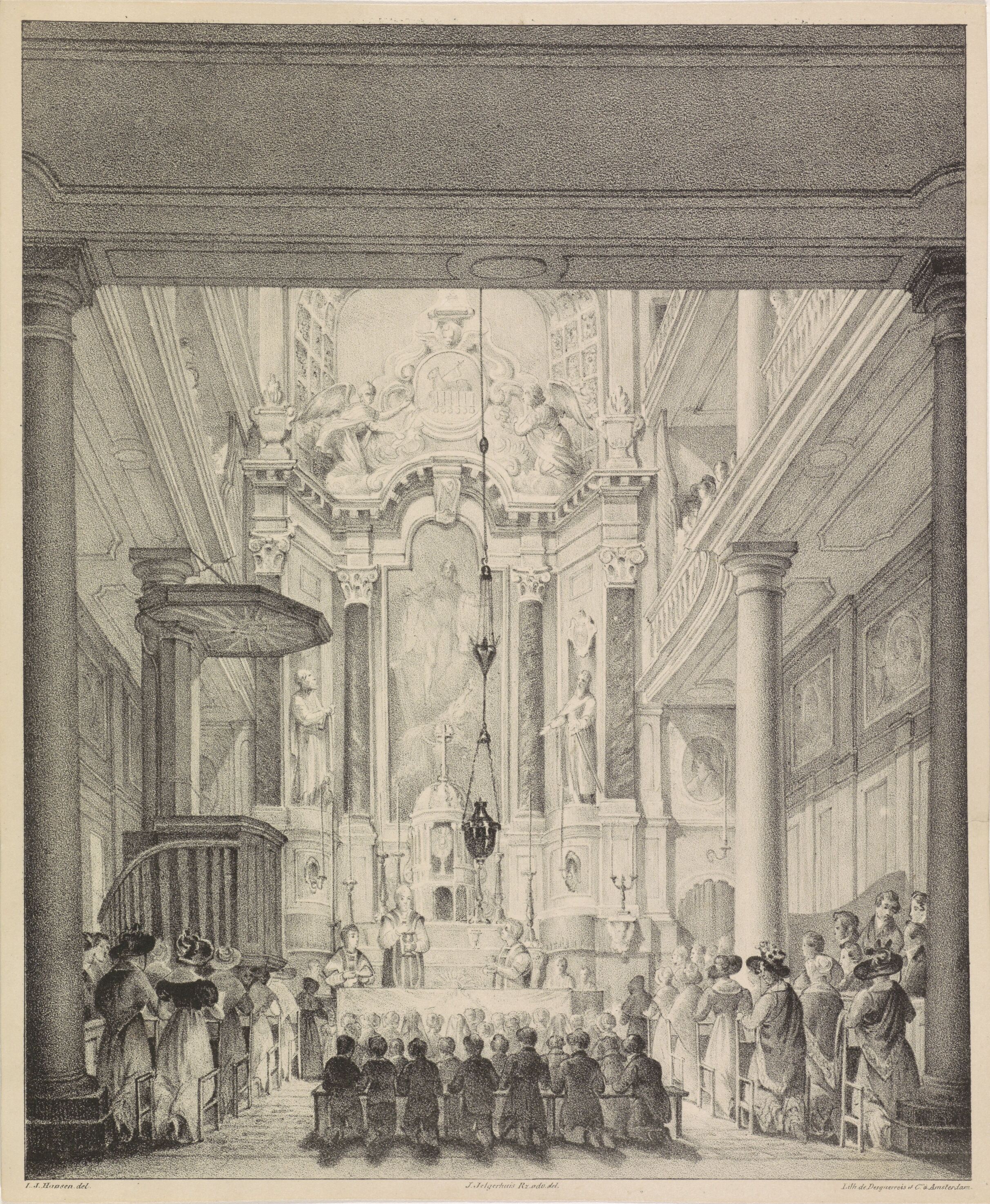 Eerste Heilige Communie in de Franse Kerk